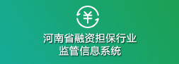 河南省融资担保行业监管信息系统